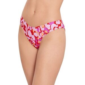 Salt Cove Womens Scoop-Front Hipster Bi Vermillion